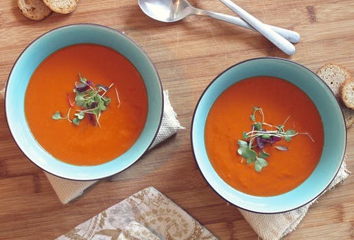 SEASONAL SPANISH RECIPE: Traditional Gazpacho served ice cold for those hot summer days